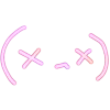 Telegram emoji «Pink» 😵‍💫