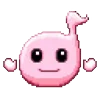 pink random  emoji 🤩
