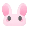 pink random emoji 🐰