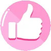 pink random emoji 👍