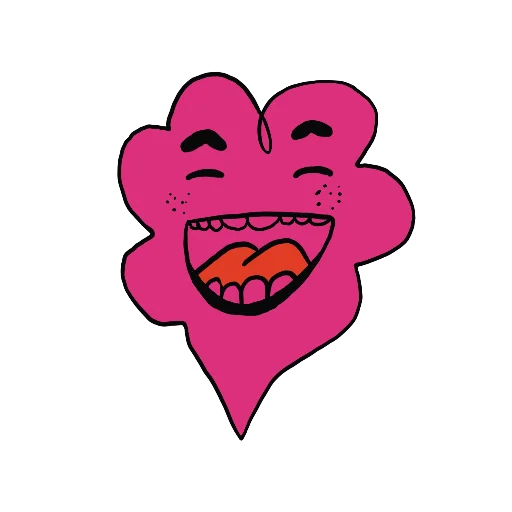 Pink Puff emoji 😂