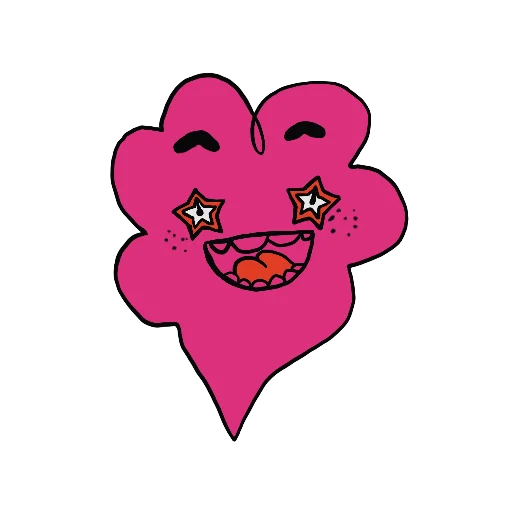 Pink Puff emoji 🤩