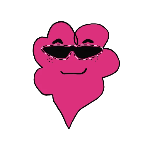 Pink Puff emoji 😎