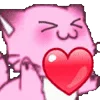 Эмодзи random pink telegram emoji ❤️
