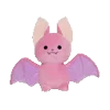 Емодзі random pink telegram emoji 🦇