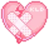 Эмодзи random pink telegram emoji ❤️‍🩹