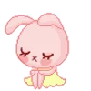 Емодзі random pink telegram emoji 😌