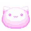 Емодзі random pink telegram emoji 😊