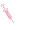 Емодзі random pink telegram emoji 💉