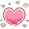 Емодзі random pink telegram emoji 💖