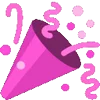 random pink telegram emoji emoji 🎉