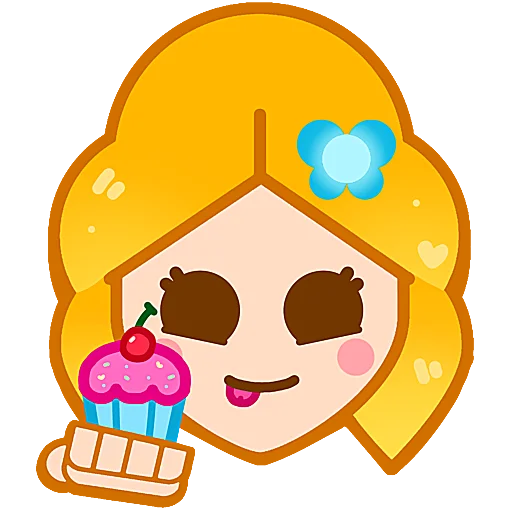 Piper BrawlStars emoji 😋