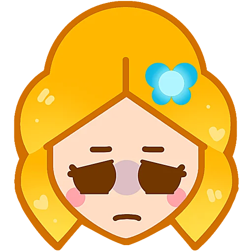 Piper BrawlStars emoji 😞