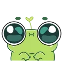 Стикер Pip frog  🥺
