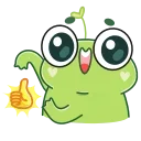 Pip frog stiker 👍