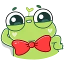 Стикер Pip frog  😏
