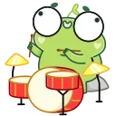 Pip frog  emoji 😵‍💫