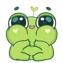 Pip frog  emoji ☺️