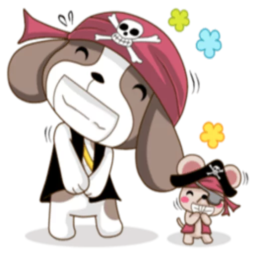 Telegram Sticker «Talls of Pirate:Mango&Tango» ?