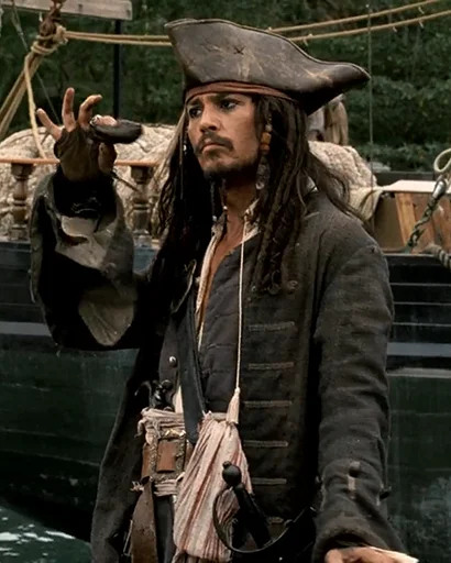 Стикер Telegram «Pirates of The Caribbean» 🤑