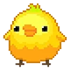 pixel cute emoji 🐣