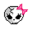pixel emo/alt/goth emoji 🎀