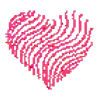 Емодзі Telegram «pixel pink & violet» 🐾