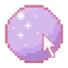 Емодзі pixel pink & violet 🟣
