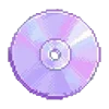 Емодзі pixel pink & violet 💿