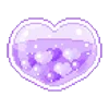 Емодзі pixel pink & violet 💝