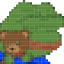 Pixel Pepe sticker 🐻