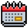 pixel random 1  emoji 📆