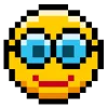 pixel random 2 emoji 🤓