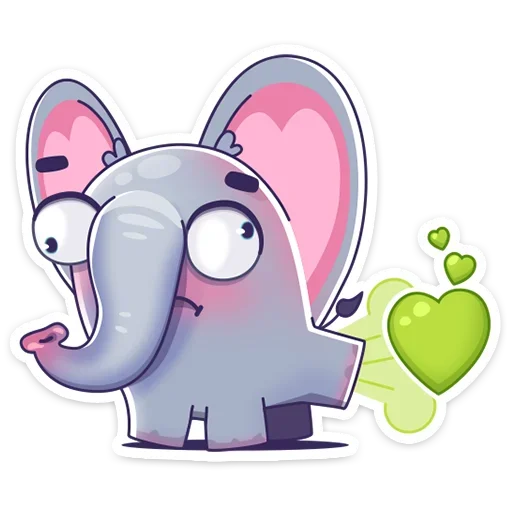 Подозрительный Слон emoji 😛