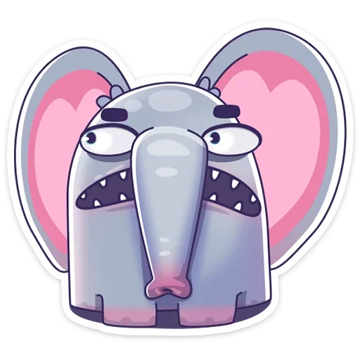 Подозрительный Слон emoji ☺️