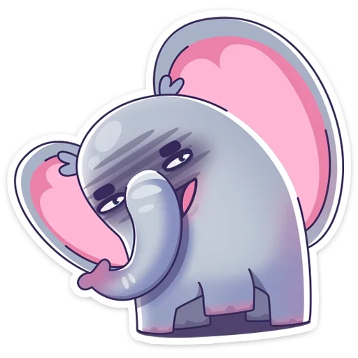 Емодзі Подозрительный Слон 😆