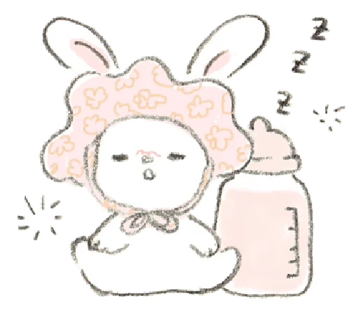 Telegram Sticker «Bunny ✰» 🐁