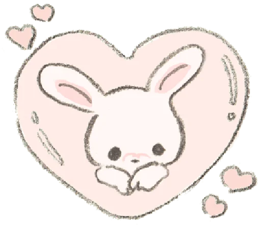 Bunny ✰ stiker 🐁