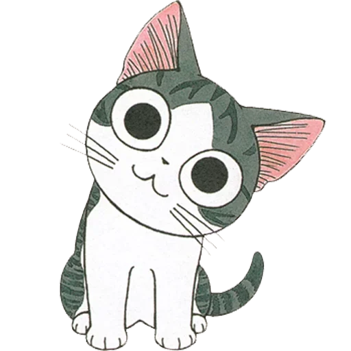 Серый Полосатый Кот emoji 🥺