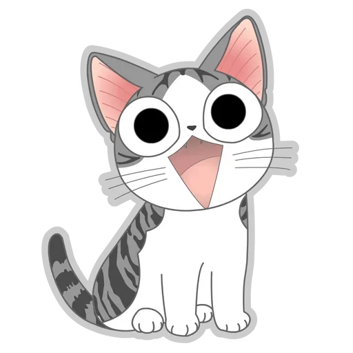 Серый Полосатый Кот emoji ?