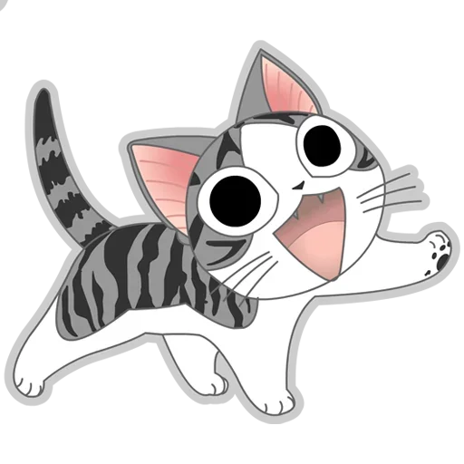 Серый Полосатый Кот emoji ?