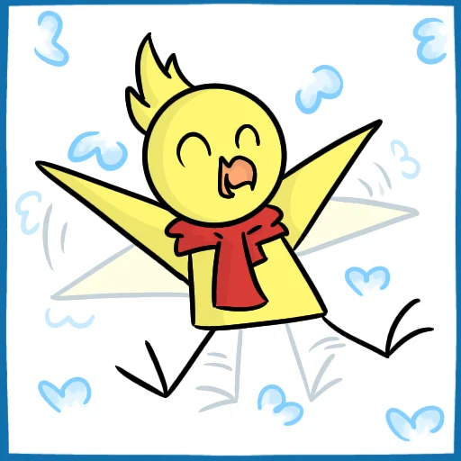 Telegram Sticker «Попуг» ⛄️