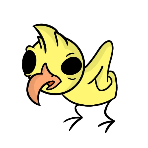 Telegram Sticker «Попуг» 🐔