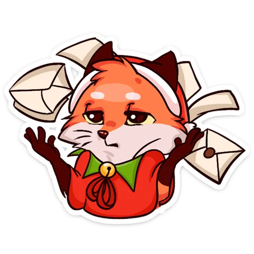 Telegram Sticker «Праздничная Паппи» 📨