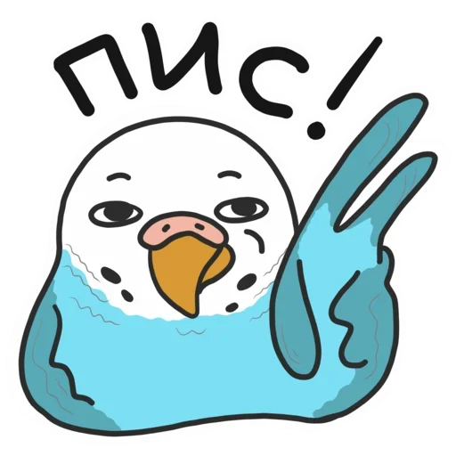 Telegram Sticker «Попугай Кеша» 😜