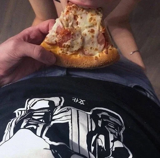 Стикер фу, какая пошлая 🔞 🍕