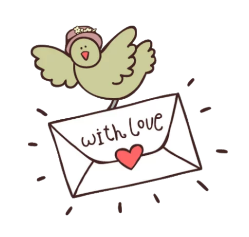 Telegram stiker «warmth» 💌