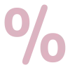 Telegram emojisi «Розовый шрифт» 💯