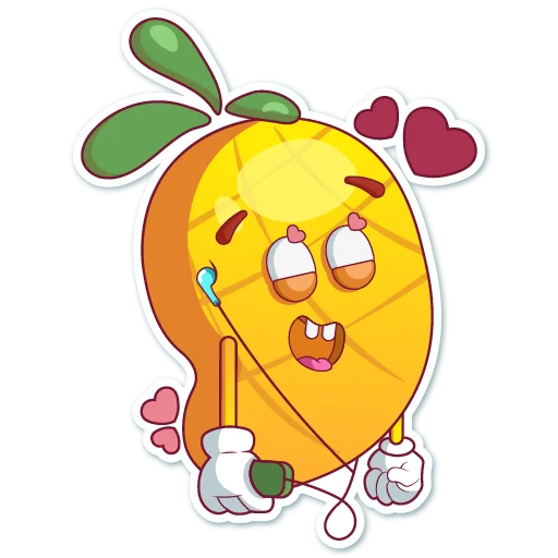 Mr. Pineapple stiker 😍