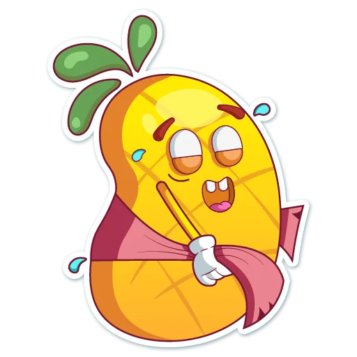 Telegram stiker «Mr. Pineapple» 🛁